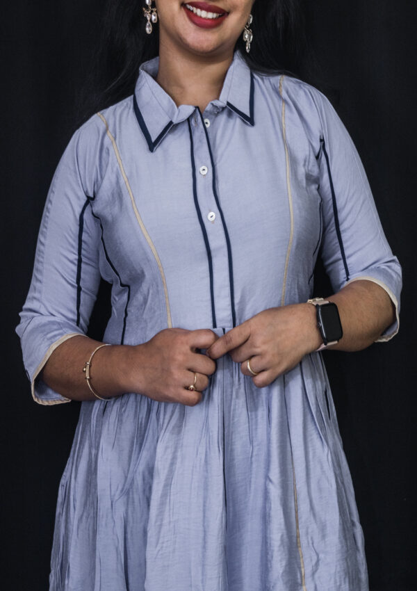 Fit and flare indowestern dress - Image 2