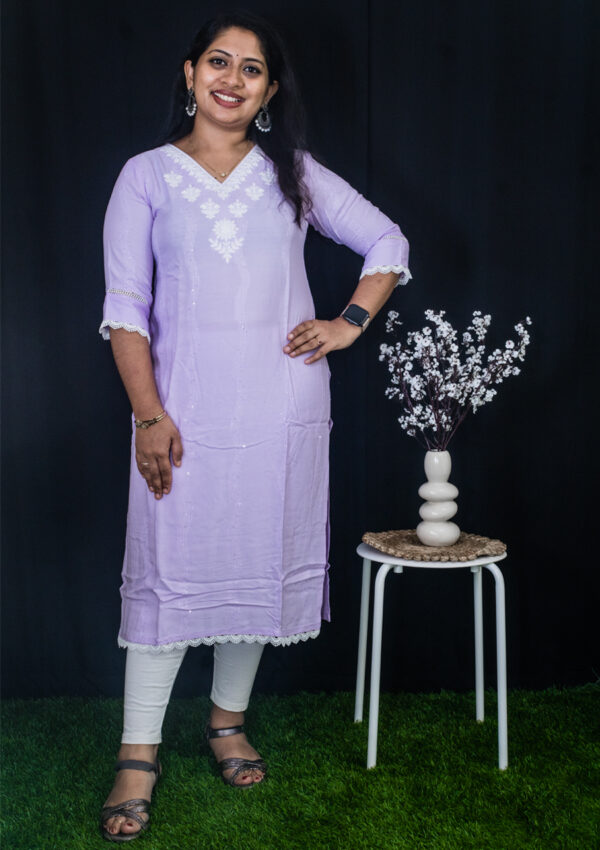 Embroidery kurti