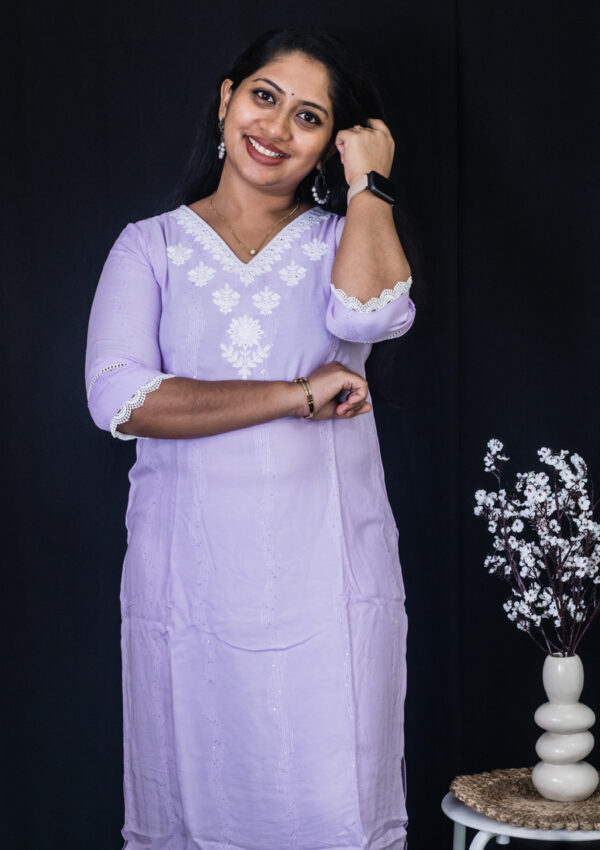 Embroidery kurti - Image 3