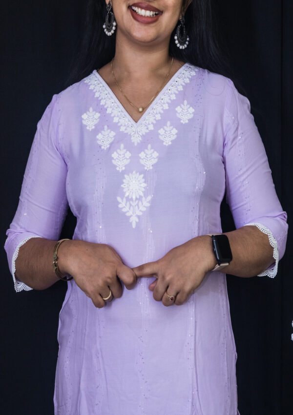 Embroidery kurti - Image 2