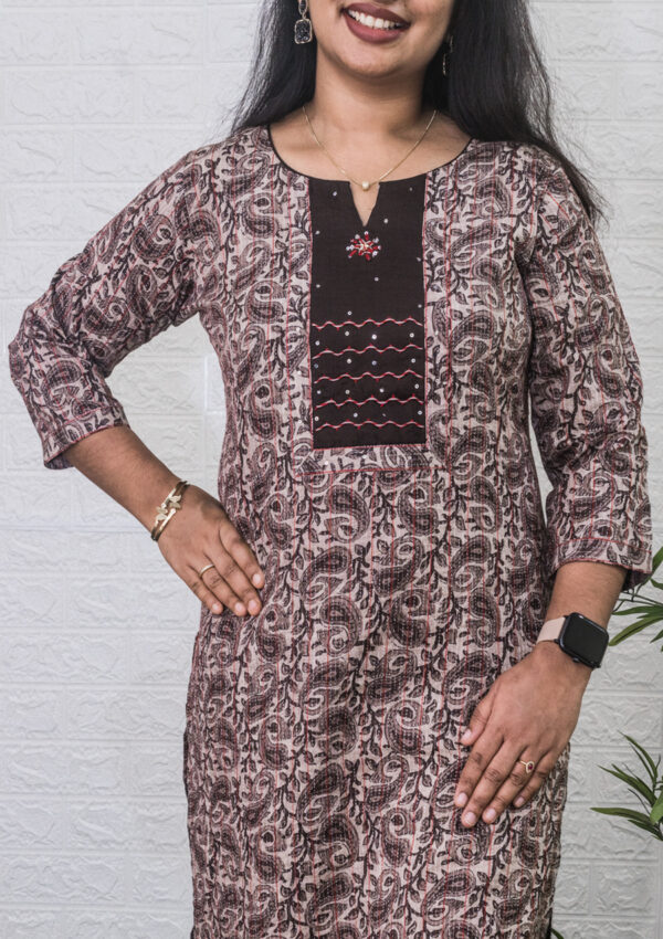 Katha cotton kurti - Image 2
