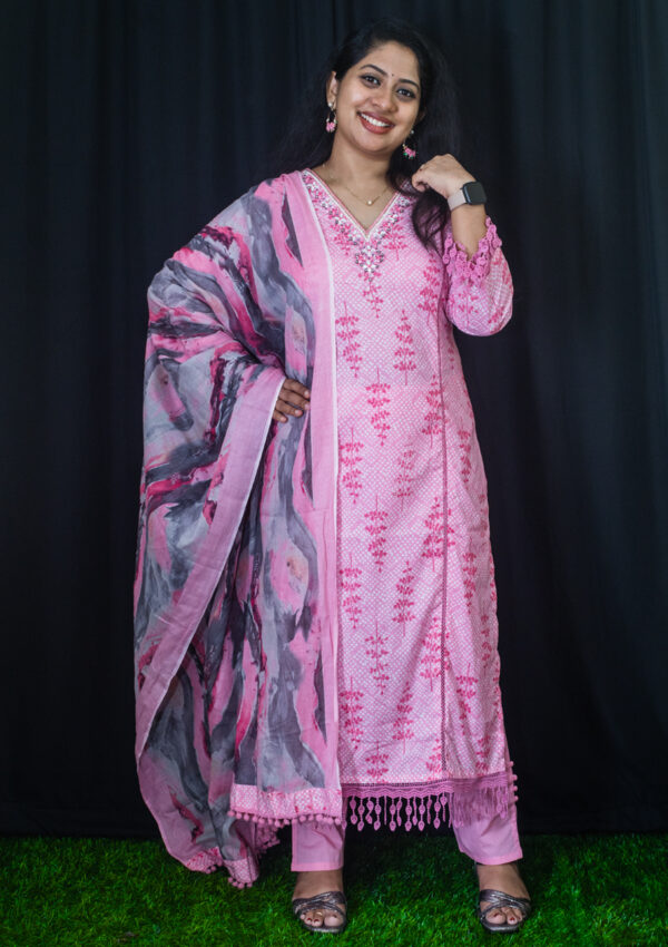 Cotton pink set