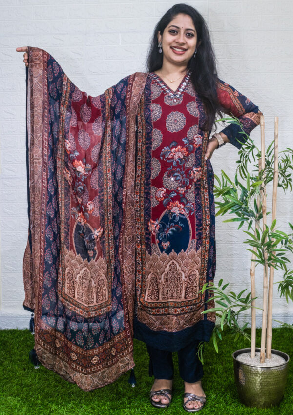 Floral Georgette set