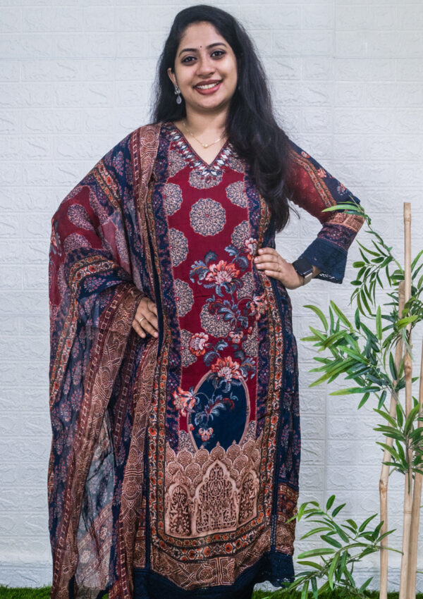 Floral Georgette set - Image 3