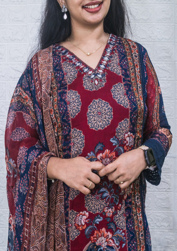 Floral Georgette set - Image 2