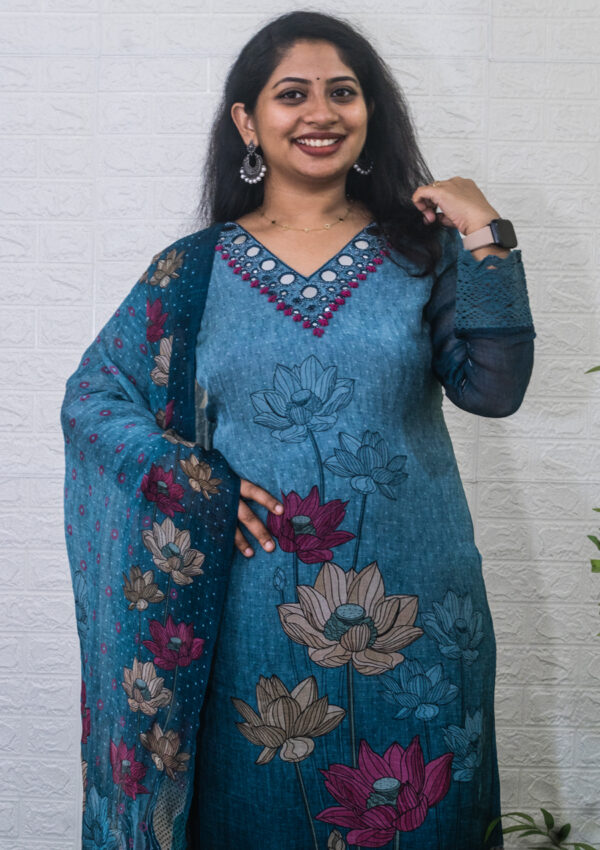 Floral Georgette set - Image 3