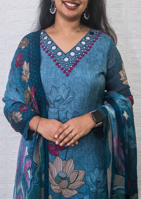 Floral Georgette set - Image 2