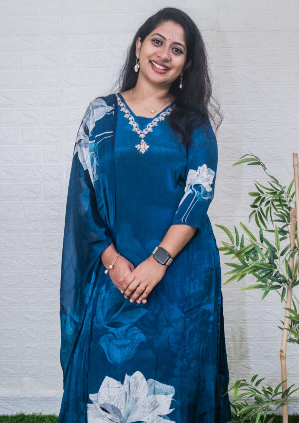 Crepe silk set - Image 3