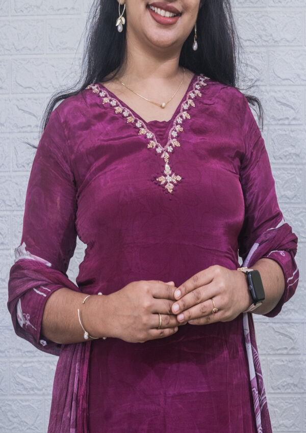 Crepe silk set - Image 2