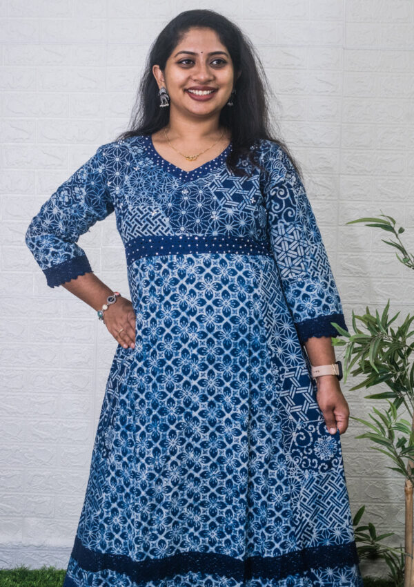 Hand block printed top & bottom - Image 3