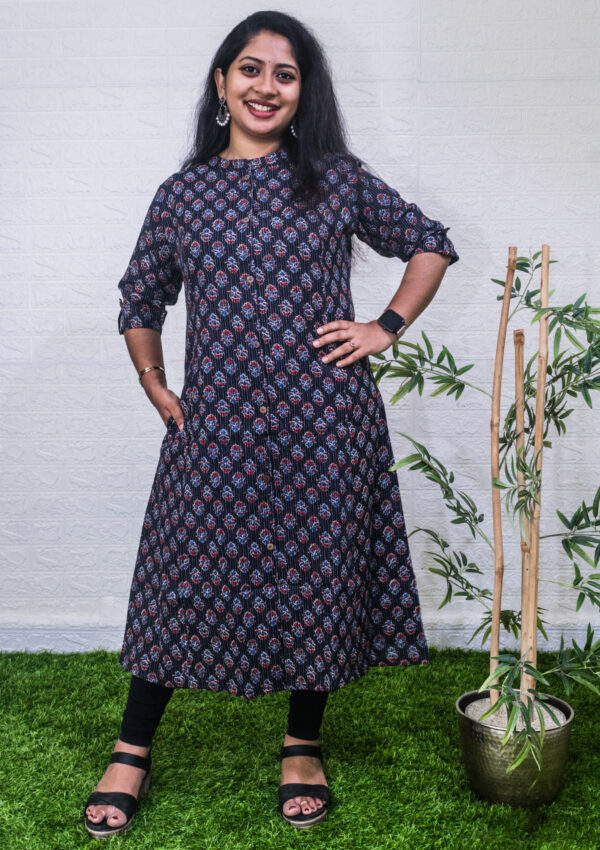 Printed A-line kurti