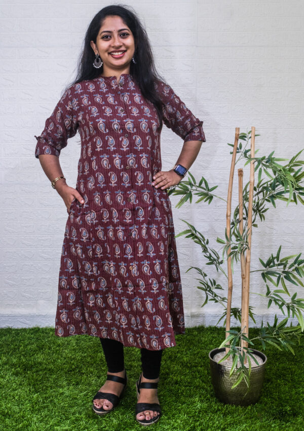 Printed A-line kurti