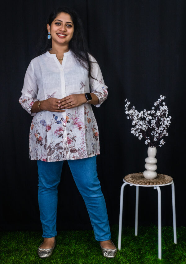 Floral short top