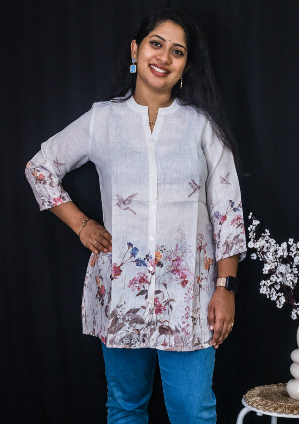 Floral short top - Image 2
