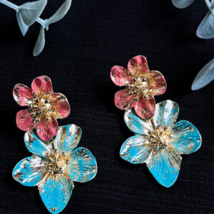 Golden Petal Duo - Multicolour 1