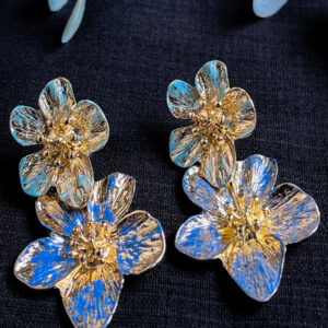 Golden Petal Duo - Multicolour 4