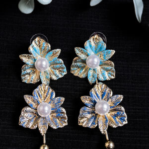 Pearl Blossom Earrings - Multicolour 2